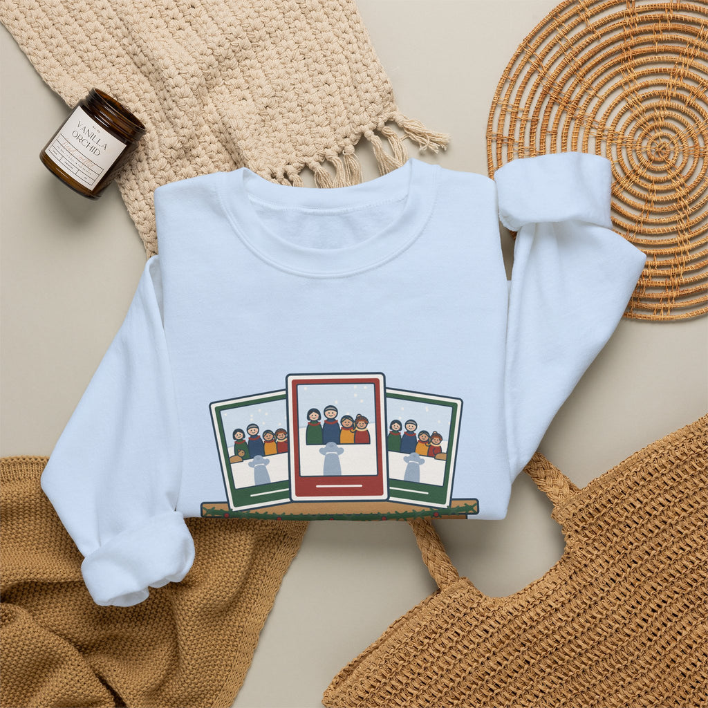 Family Photographer Crewneck Sweatshirt - Photographer of Every Christmas Card, Not in One