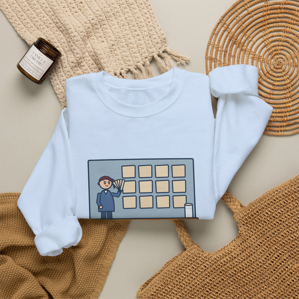 Paint Color Sweatshirt, Spent an Hour Picking One, All Twelve Samples Were Beige, Funny Sample Wall Crewneck