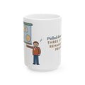 Large 15oz Geography Teacher Mug - Old Classroom Map With Three Renamed Countries