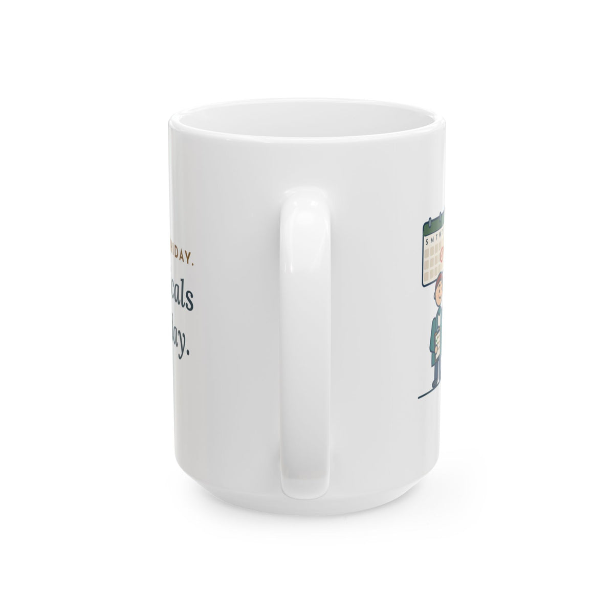 Large Sports Medicine Clinic Nurse Mug 15oz - Season Starts Friday. Forty Physicals Due Thursday.