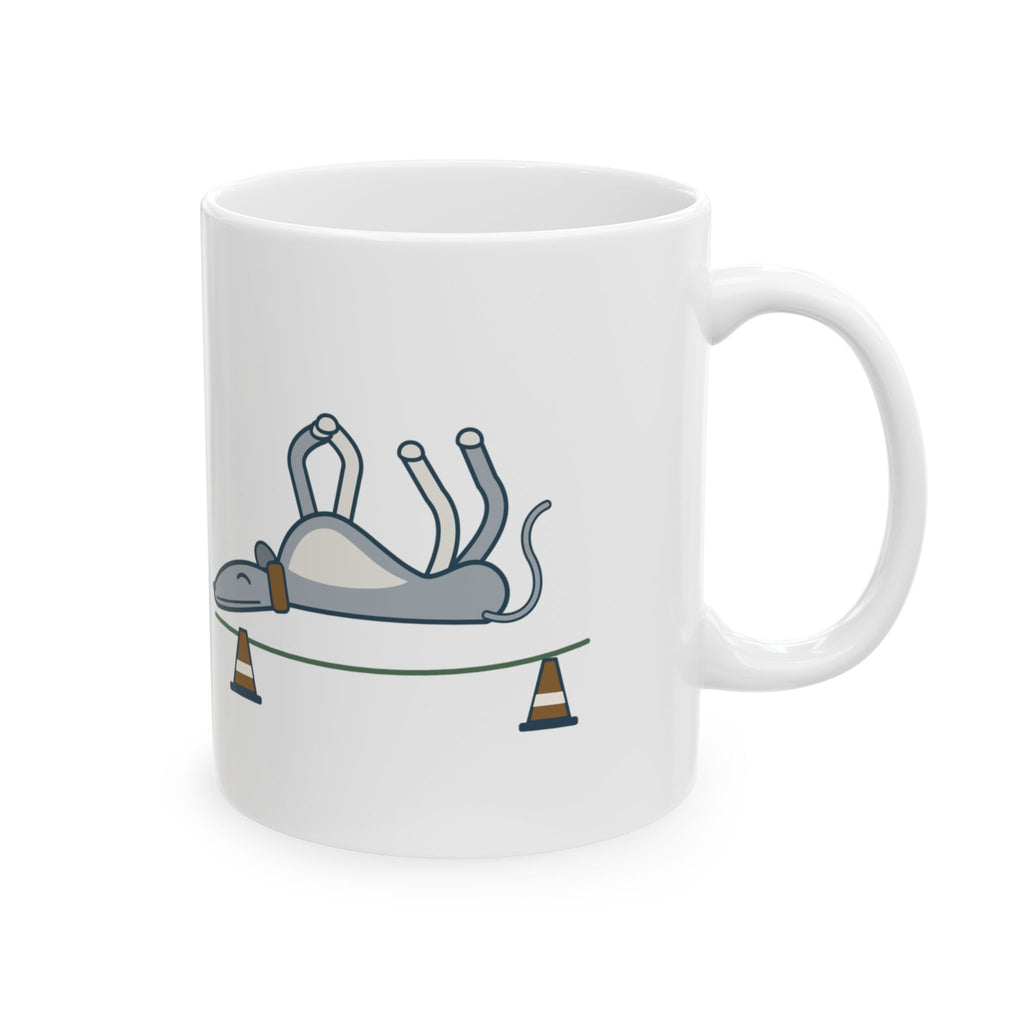 Greyhound Coffee Mug - Roaching in Progress Greyhound Lover Gift Mug