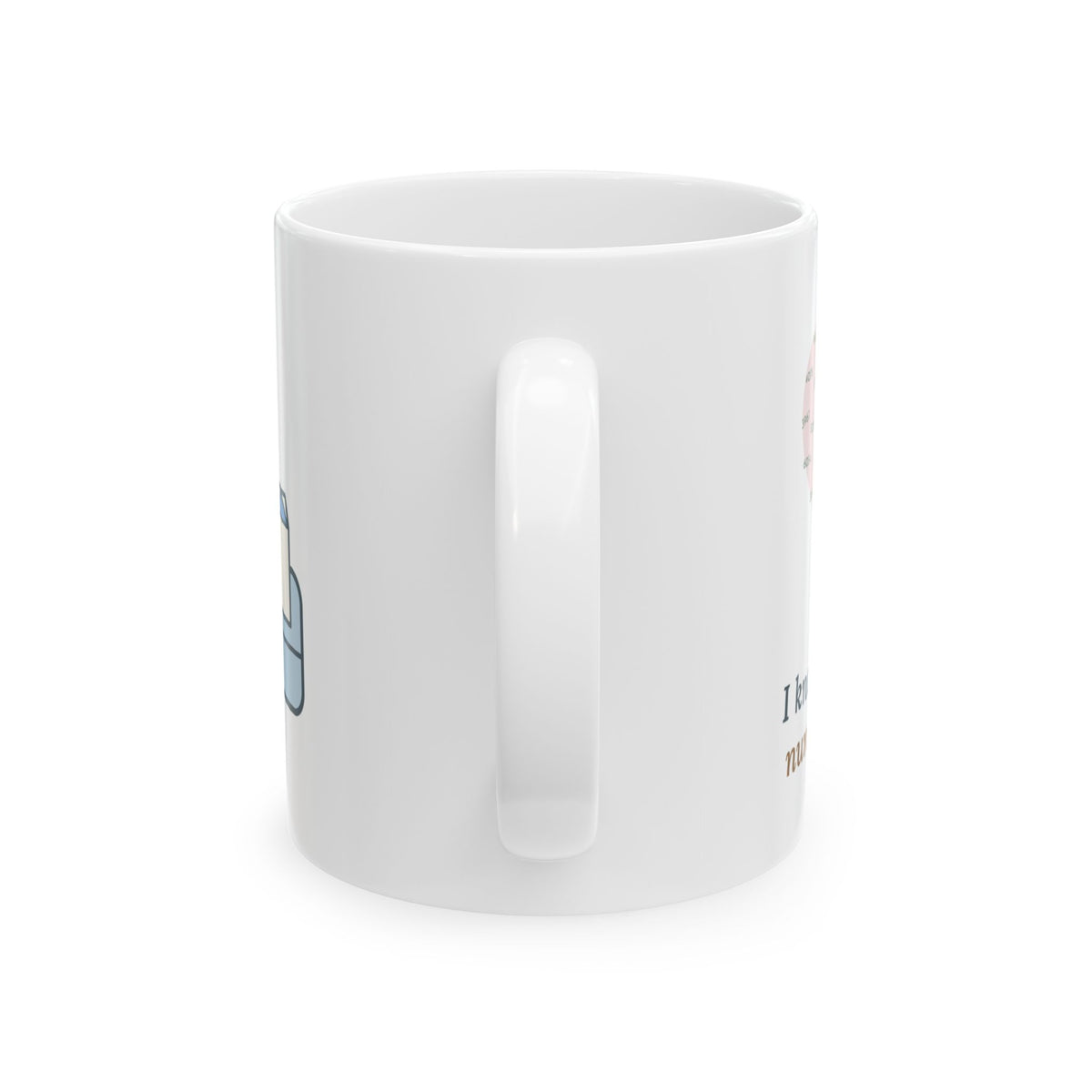 School Cafeteria Coffee Mug - I Know Your Lunch Number by Heart. Lunch Staff Appreciation Mug