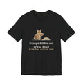 Pixiebob Cat T-Shirt - Scoops Kibble Out of the Bowl With Her Mitten Paw