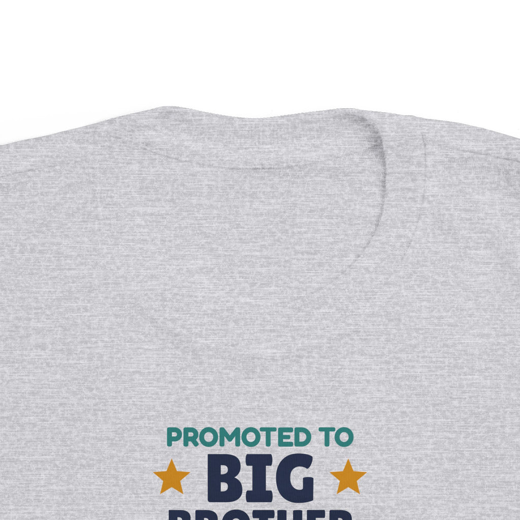 Promoted to Big Brother Toddler T-Shirt, Big Brother Announcement Tee