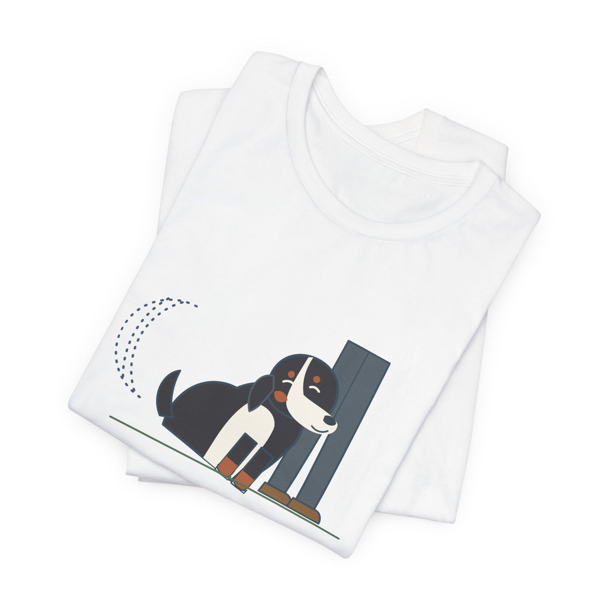 Bernese Mountain Dog T-Shirt - Lean Incoming Funny Berner Lean Tee