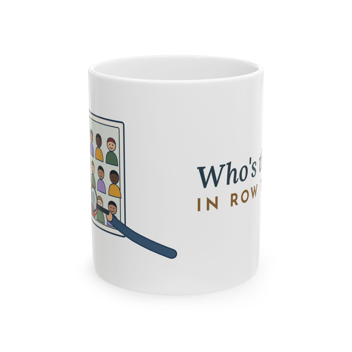 Yearbook Adviser Coffee Mug - Who's the Kid in Row Three?