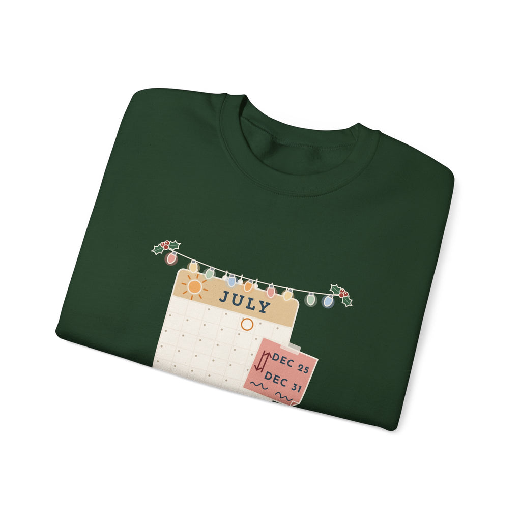 Holiday Nurse Crewneck Sweatshirt - I Traded Christmas for New Year's in July