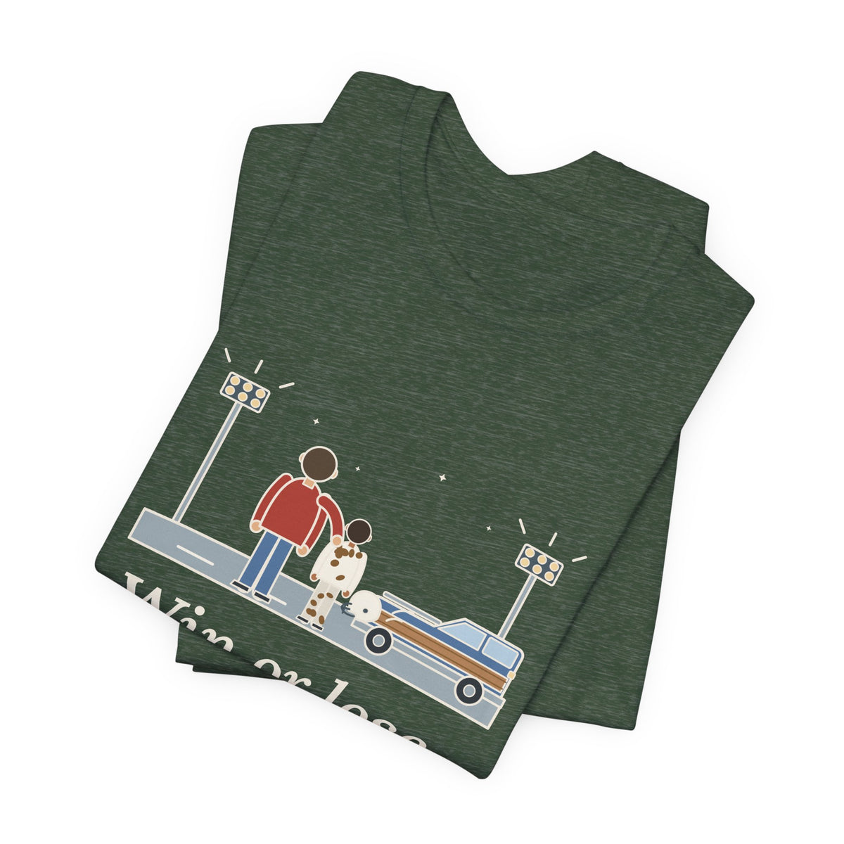 Win or Lose, We Ride Home Together T-Shirt, Football Quote Tee with Friday Night Ride Home