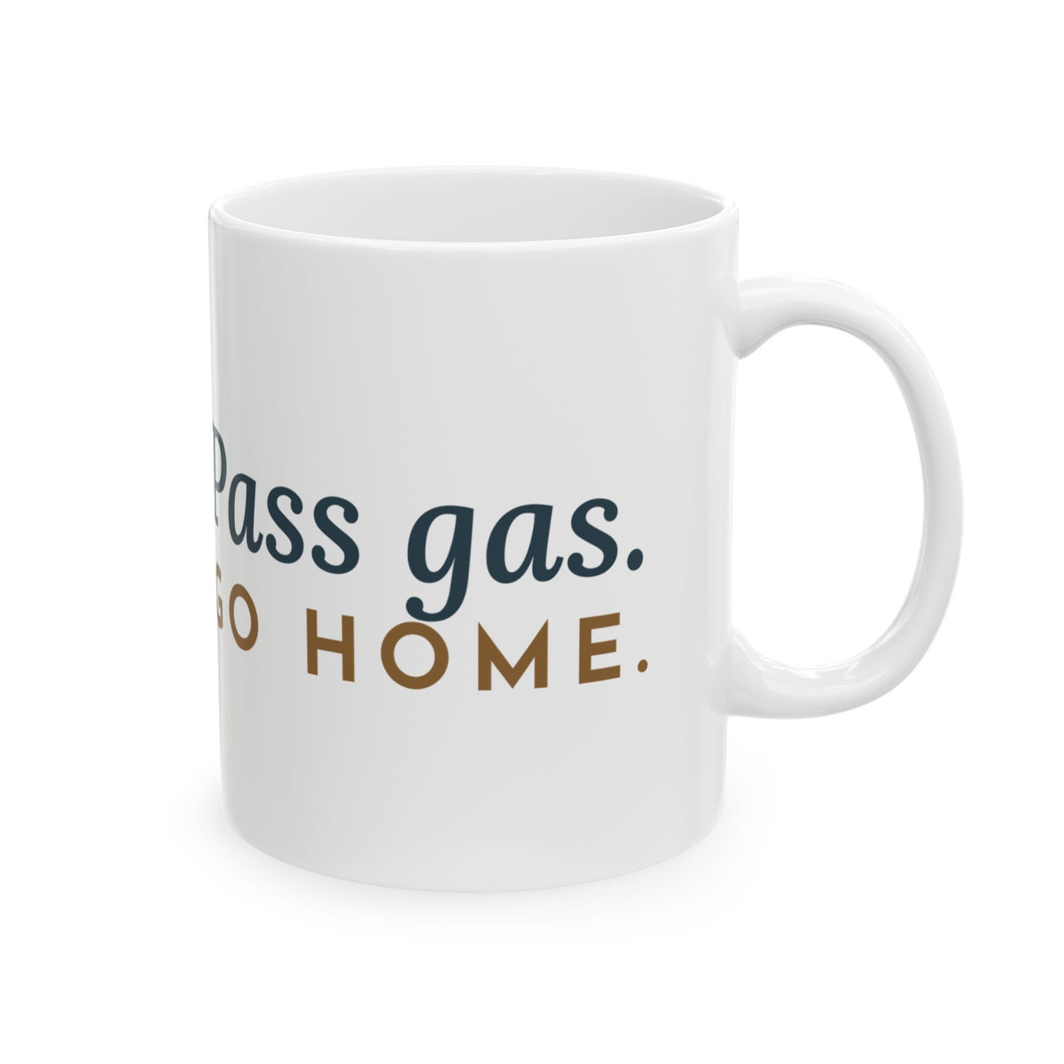 Endoscopy Nurse Coffee Mug - Pass Gas. Go Home. Funny GI Lab Nurse Gift