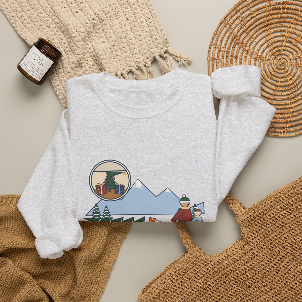 Colorado Christmas Tree Crewneck Sweatshirt - Eleven-Foot Permit Tree, Nine-Foot Ceiling