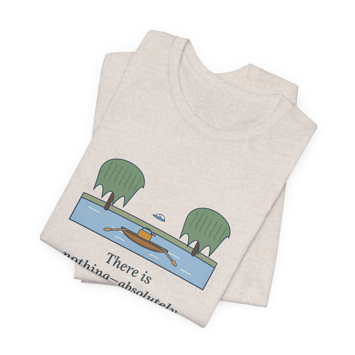 Grahame Quote T-Shirt, Simply Messing About in Boats, Boating River Rowboat Tee