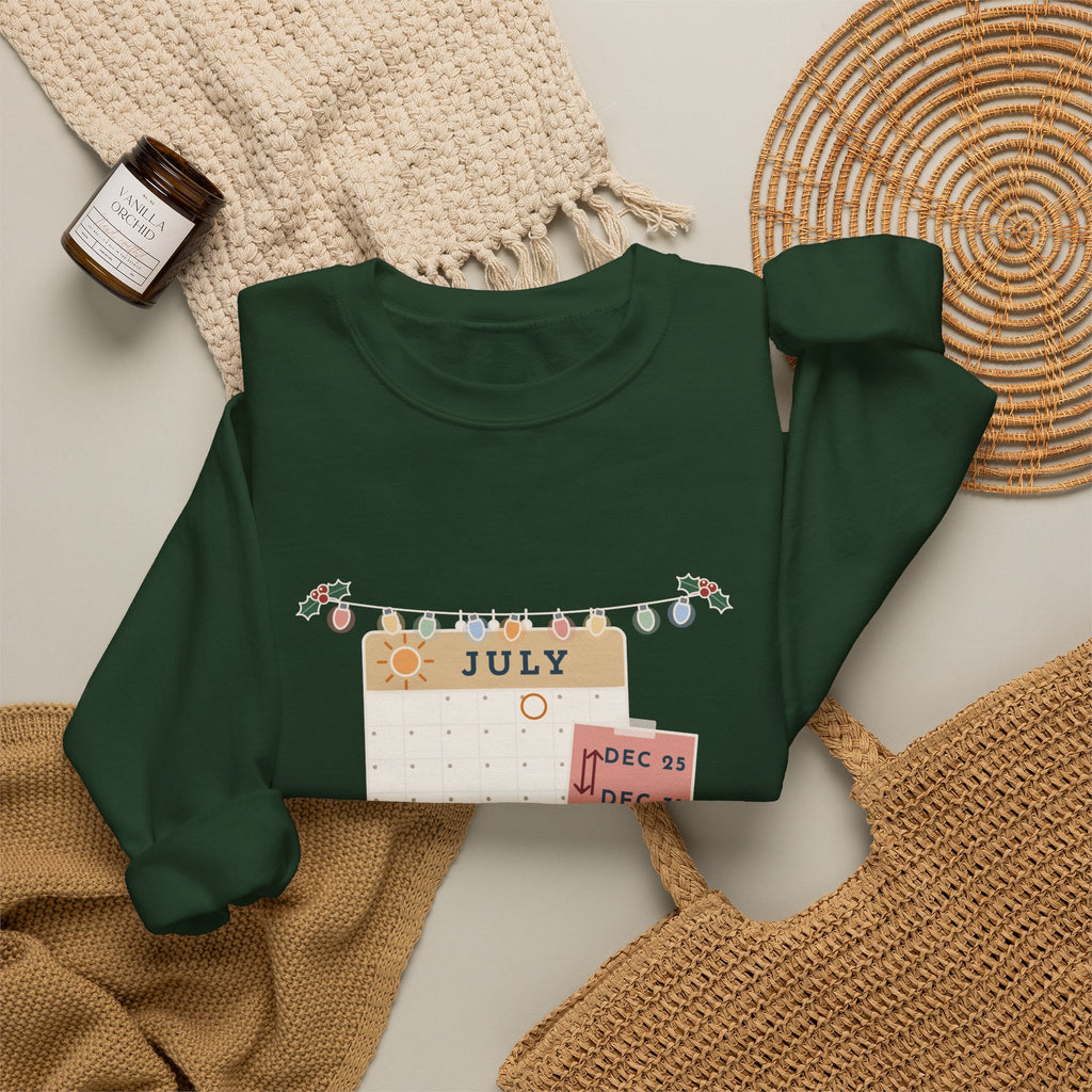 Holiday Nurse Crewneck Sweatshirt - I Traded Christmas for New Year's in July