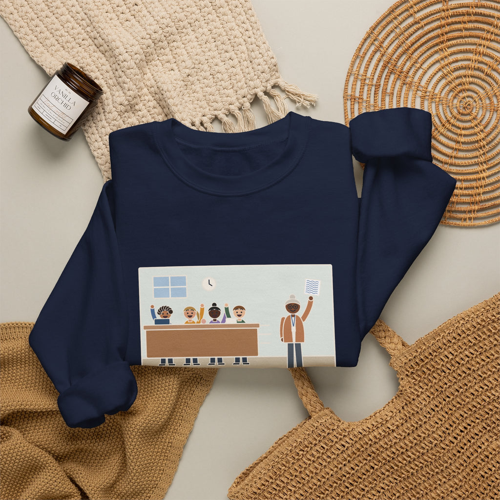 Director of Nursing Sweatshirt, Stopped by for One Minute, Left with Eleven Requests on a Napkin, Funny Station Visit Crewneck