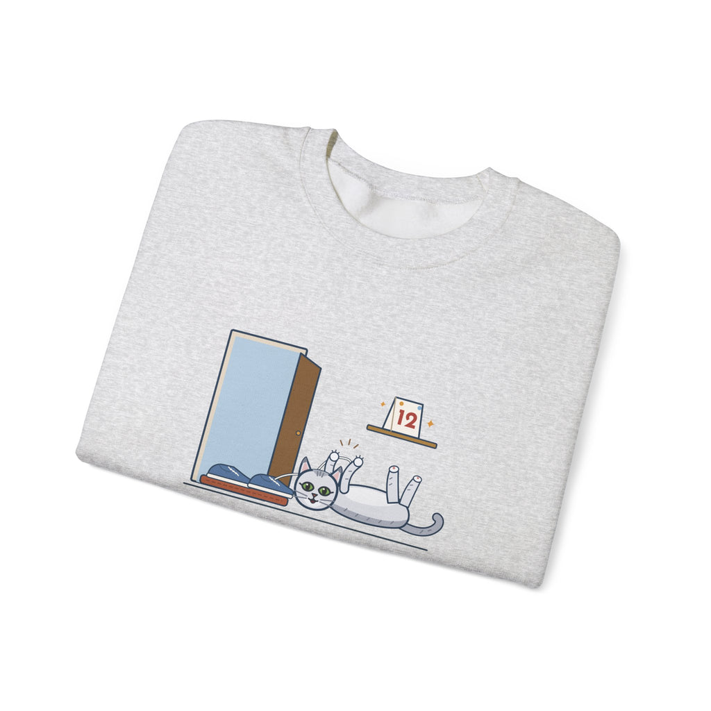 Burmilla Crewneck Sweatshirt - Twelve and Still Pouncing on Shoelaces Cat Owner Gift