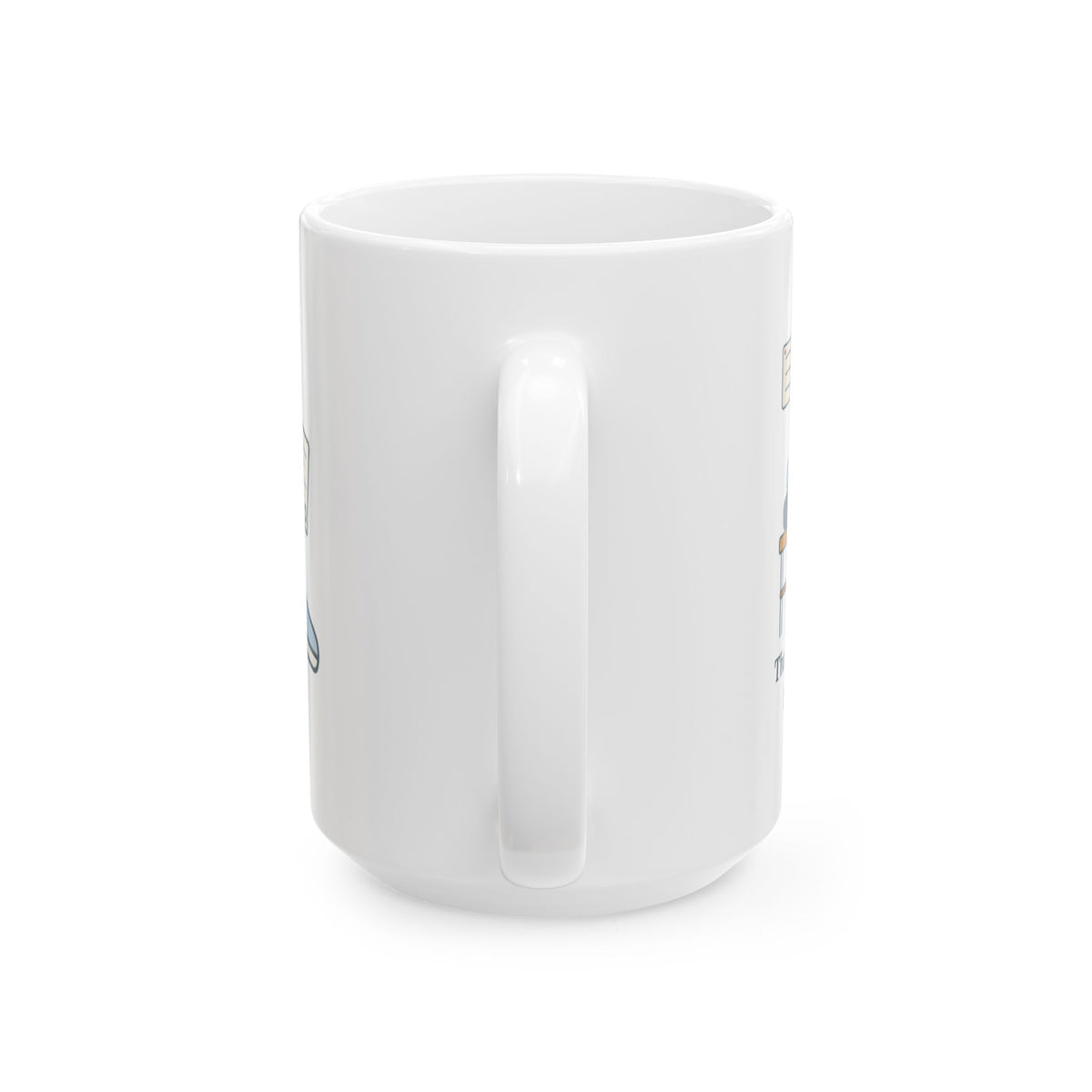 Large 15oz School Secretary Mug - The Forgotten-Lunch Table Is Full Office Staff Coffee Mug