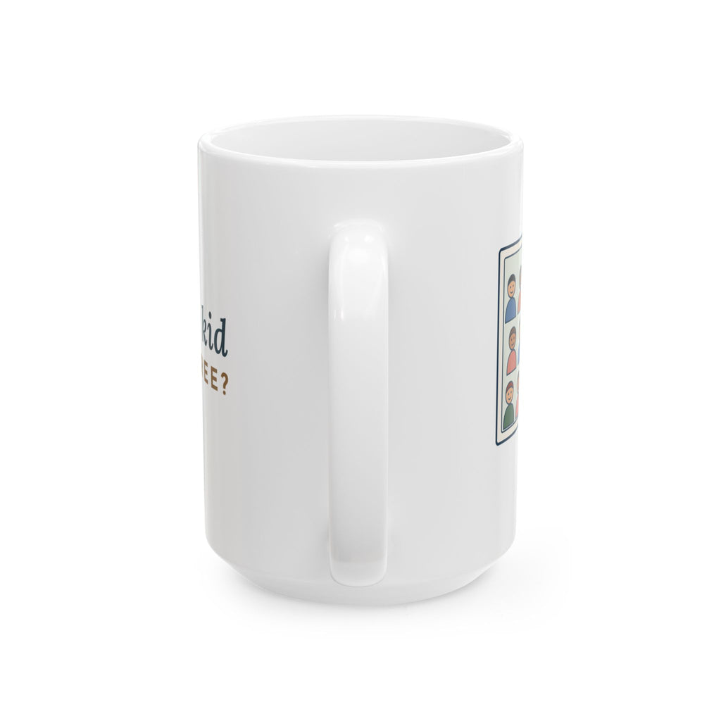 Large 15oz Yearbook Staff Mug - Who's the Kid in Row Three?