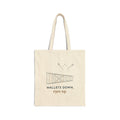 Elementary Music Teacher Tote Bag - Mallets Down, Eyes Up. Music Room Gift Tote