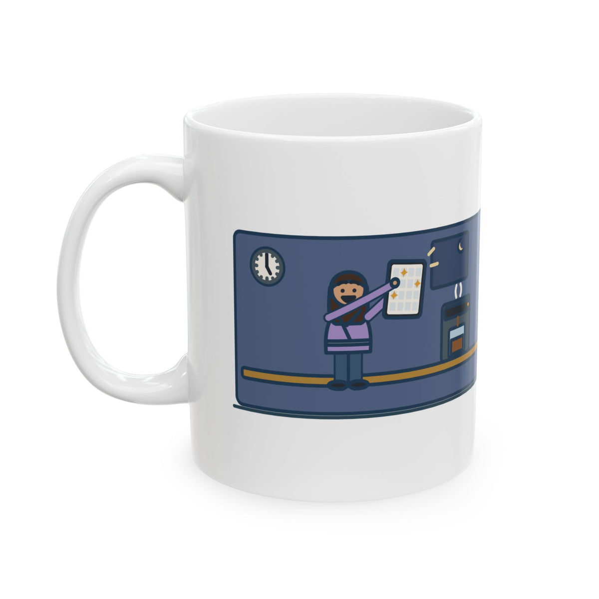 PRN Nurse Mug, Opened the Schedule at 5 a.m., Three Shifts Booked Before the Coffee Finished, Funny Coffee Mug 11oz