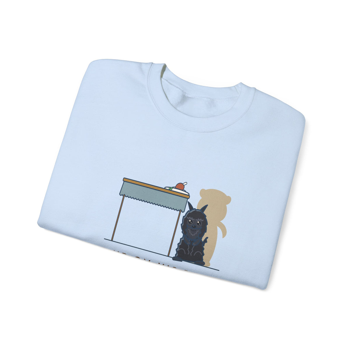 Affenpinscher Crewneck Sweatshirt - Sits Up at Dinner Like a Tiny Bear