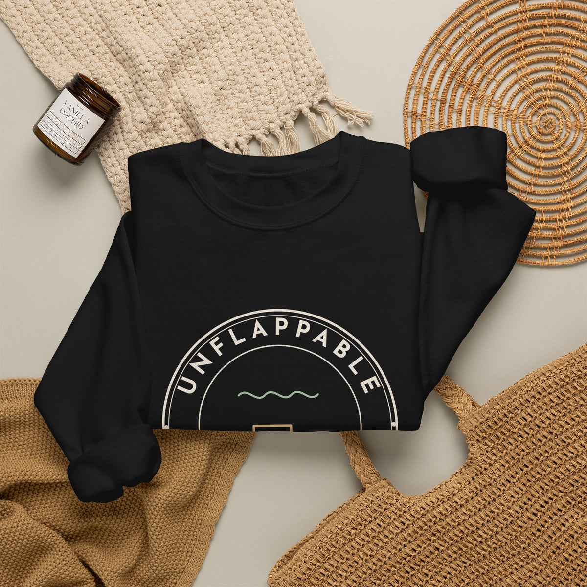 ER Nurse Crewneck Sweatshirt - Unflappable Since Triage Cozy Emergency Nurse Gift