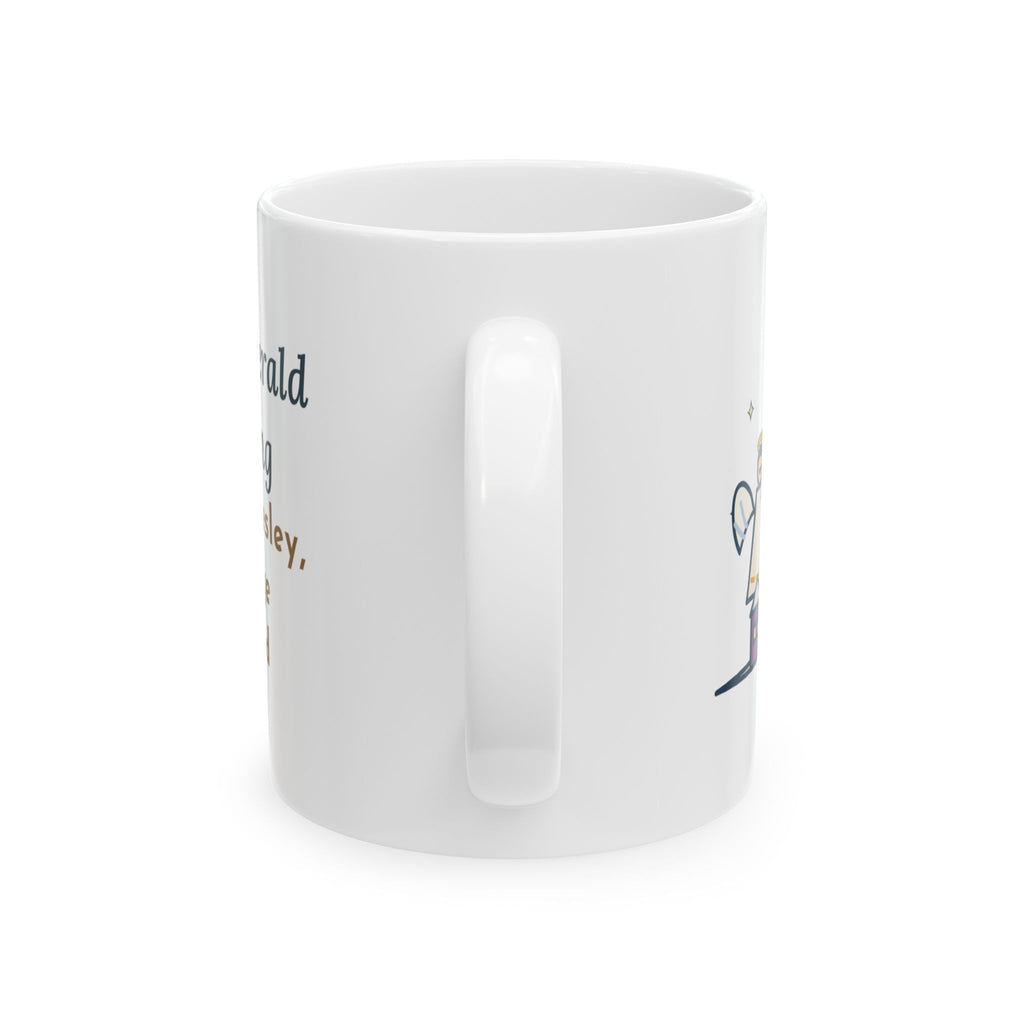 Charles Wesley Quote Mug, Hark the Herald Angels Sing, Christmas Herald Angels Coffee Mug 11oz