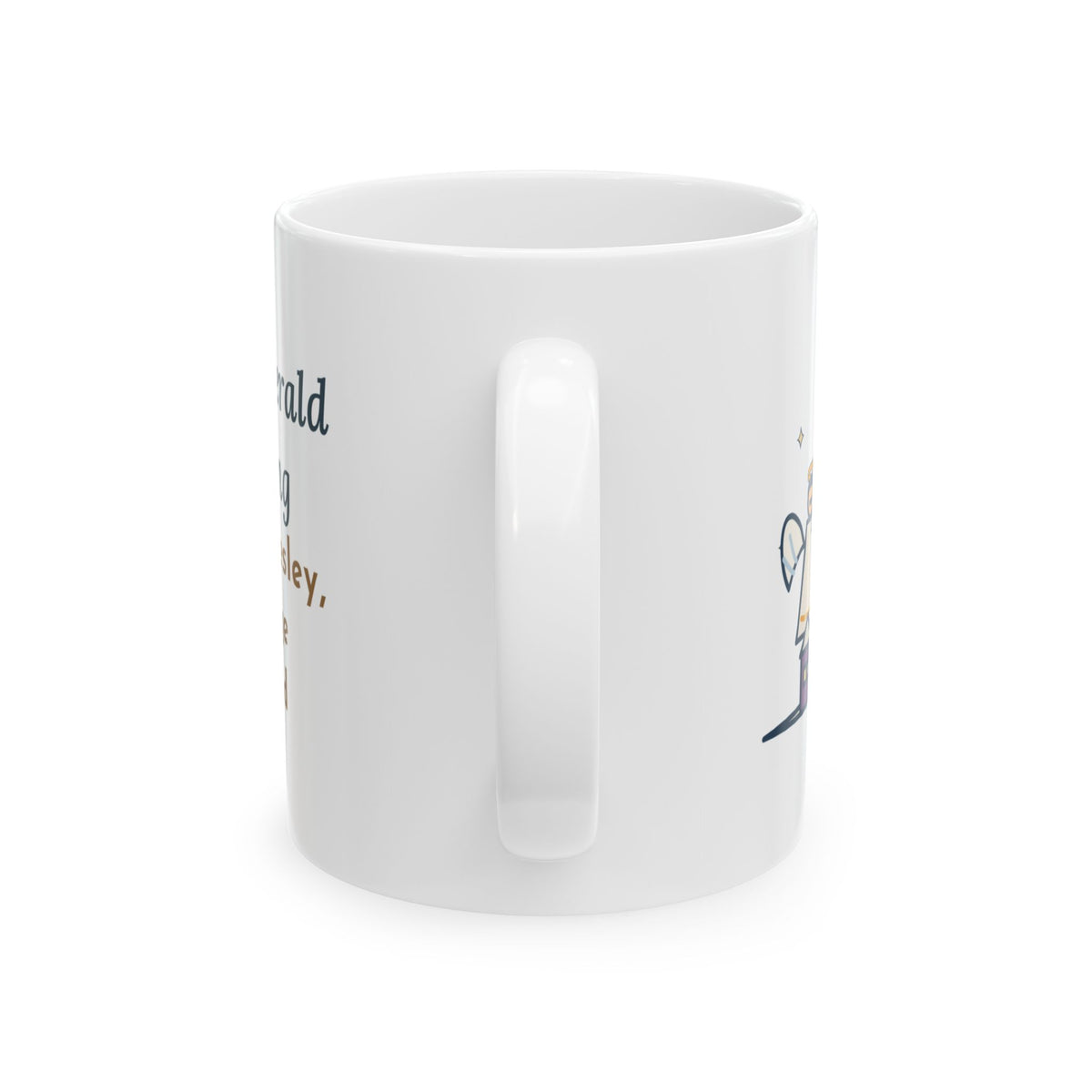 Charles Wesley Quote Mug, Hark the Herald Angels Sing, Christmas Herald Angels Coffee Mug 11oz