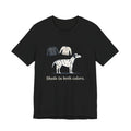 Dalmatian T-Shirt - Sheds in Both Colors. Funny Dalmatian Owner Tee