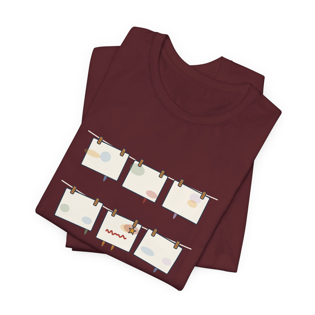 Art Teacher T-Shirt - Name on the Back, Artists. Funny Art Class Tee