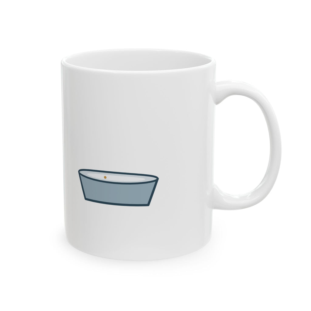 Labrador Retriever Coffee Mug - Fed at Seven. Starving by 7:05. Funny Lab Owner Mug