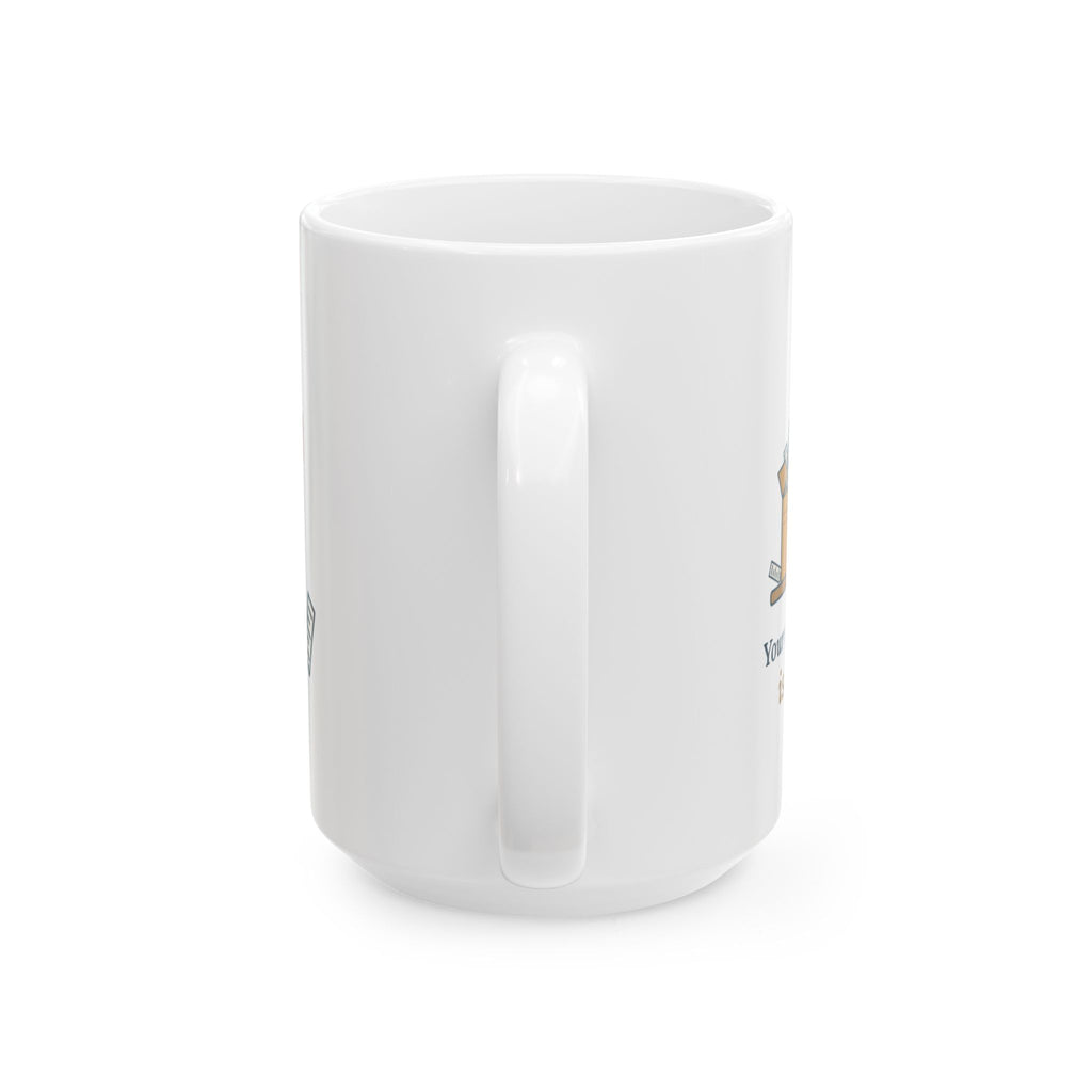 Large 15oz Tax Preparer Mug - Your Shoebox of Receipts Is My March. Busy Season Gift