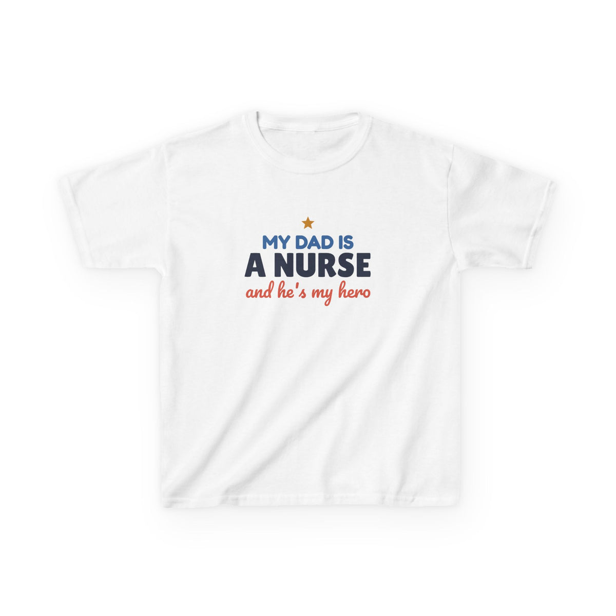 My Dad Is a Nurse Youth T-Shirt, Proud Nurse Dad Kids Shirt