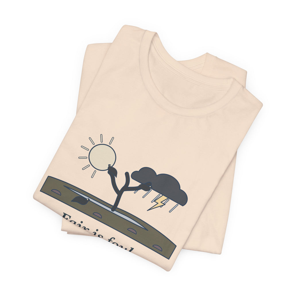 Shakespeare Quote T-Shirt, Fair Is Foul and Foul Is Fair, Gothic Twisted Heath Tree Tee