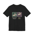 Pet Rabbits T-Shirt - Chewed the Charger. Did a Binky. Funny Bunny Owner Tee