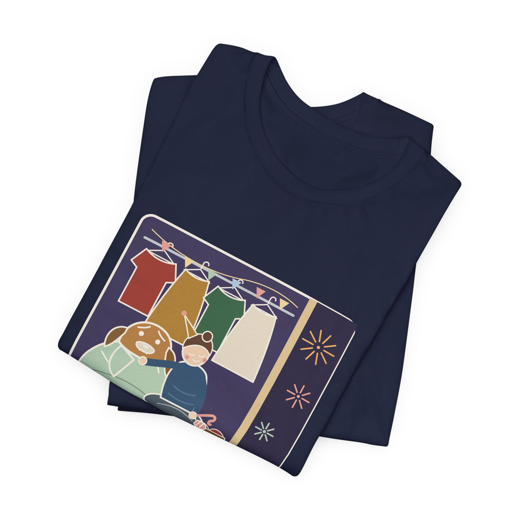 New Year 2027 Dog Owner T-Shirt - Rang in 2027 in the Closet with the Dog Funny NYE Tee