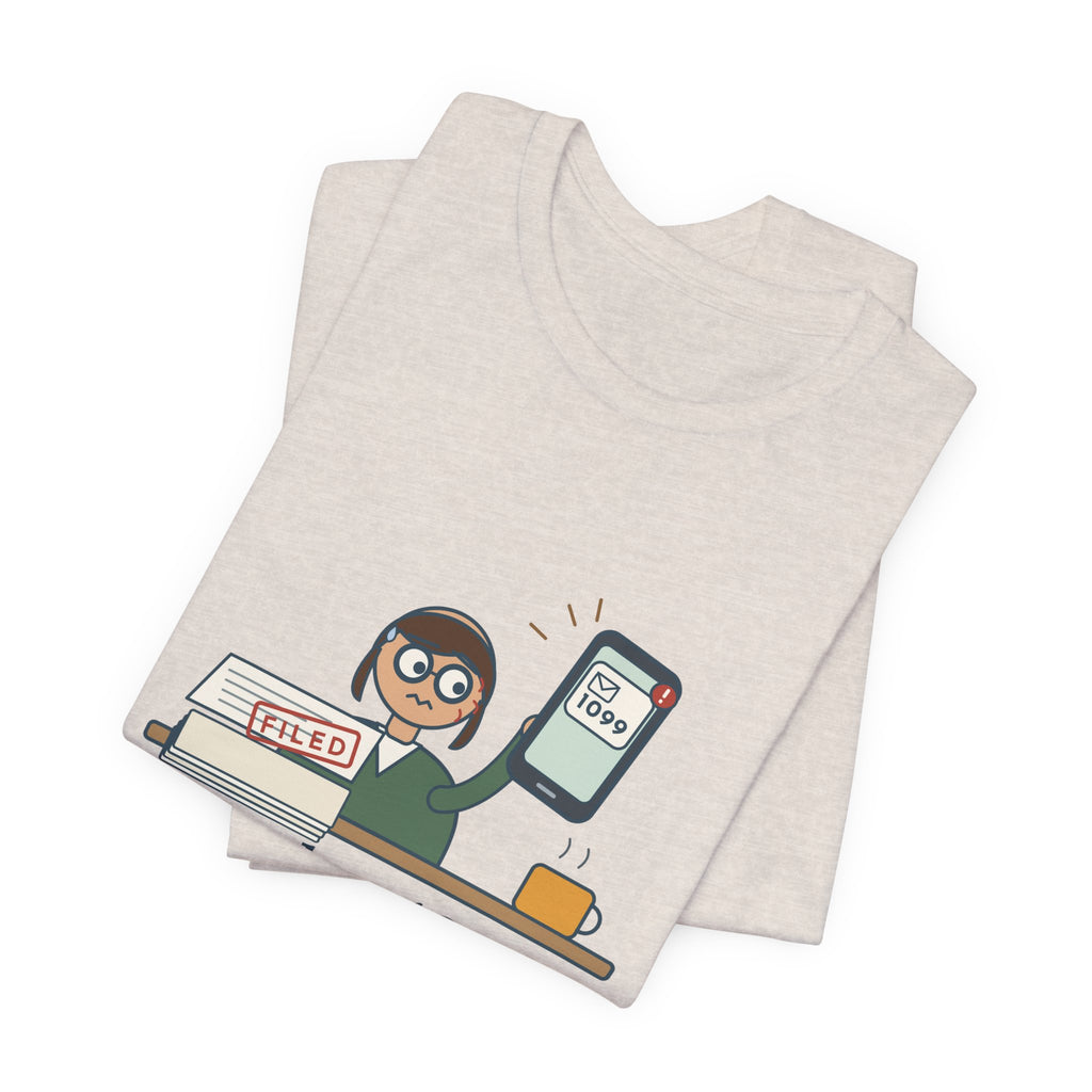 Tax Preparer T-Shirt - Another 1099? After I Filed? Funny Accountant Tee