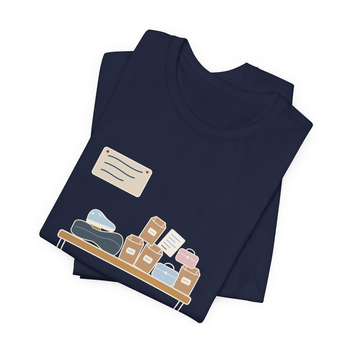 School Secretary T-Shirt - The Forgotten-Lunch Table Is Full Front Office Tee