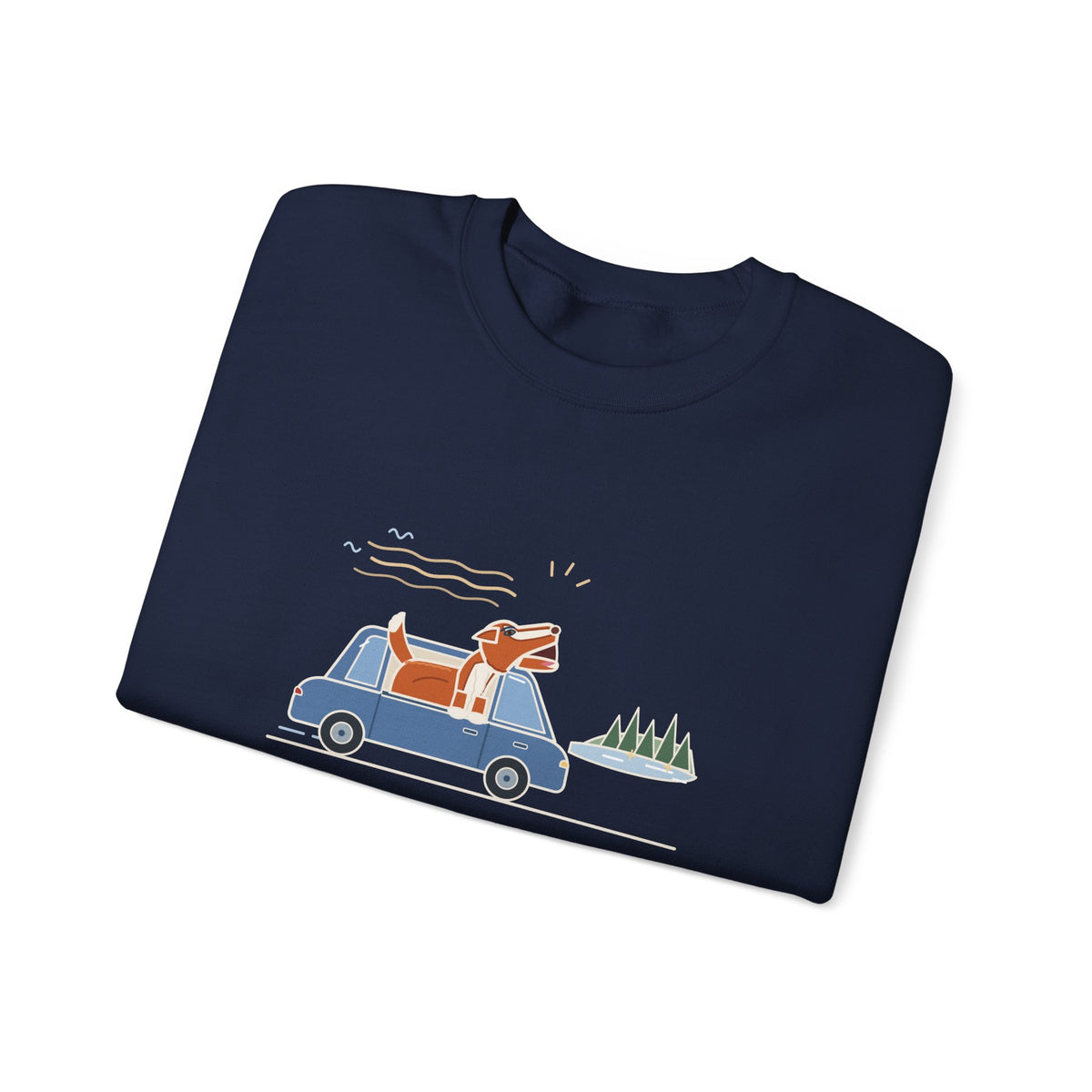 Nova Scotia Duck Tolling Retriever Crewneck Sweatshirt - Screamed the Whole Drive