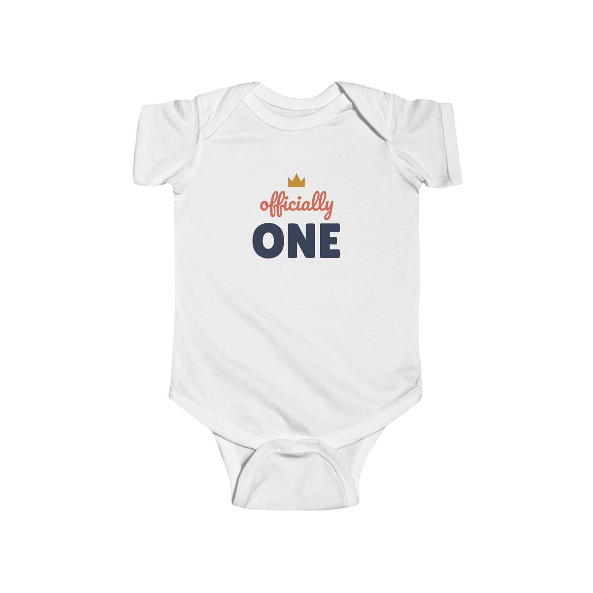 Officially One Baby Bodysuit, First Birthday Outfit