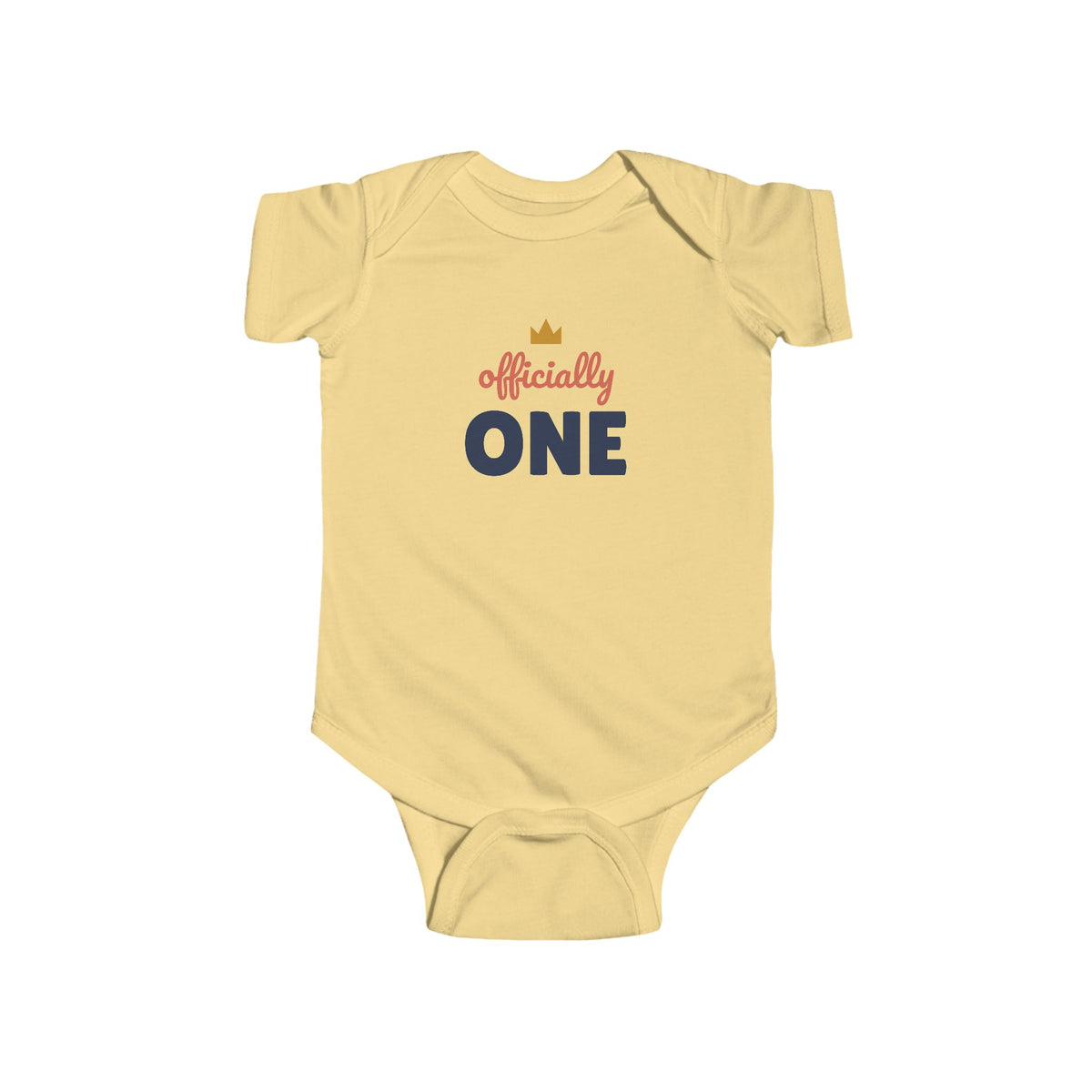 Officially One Baby Bodysuit, First Birthday Outfit