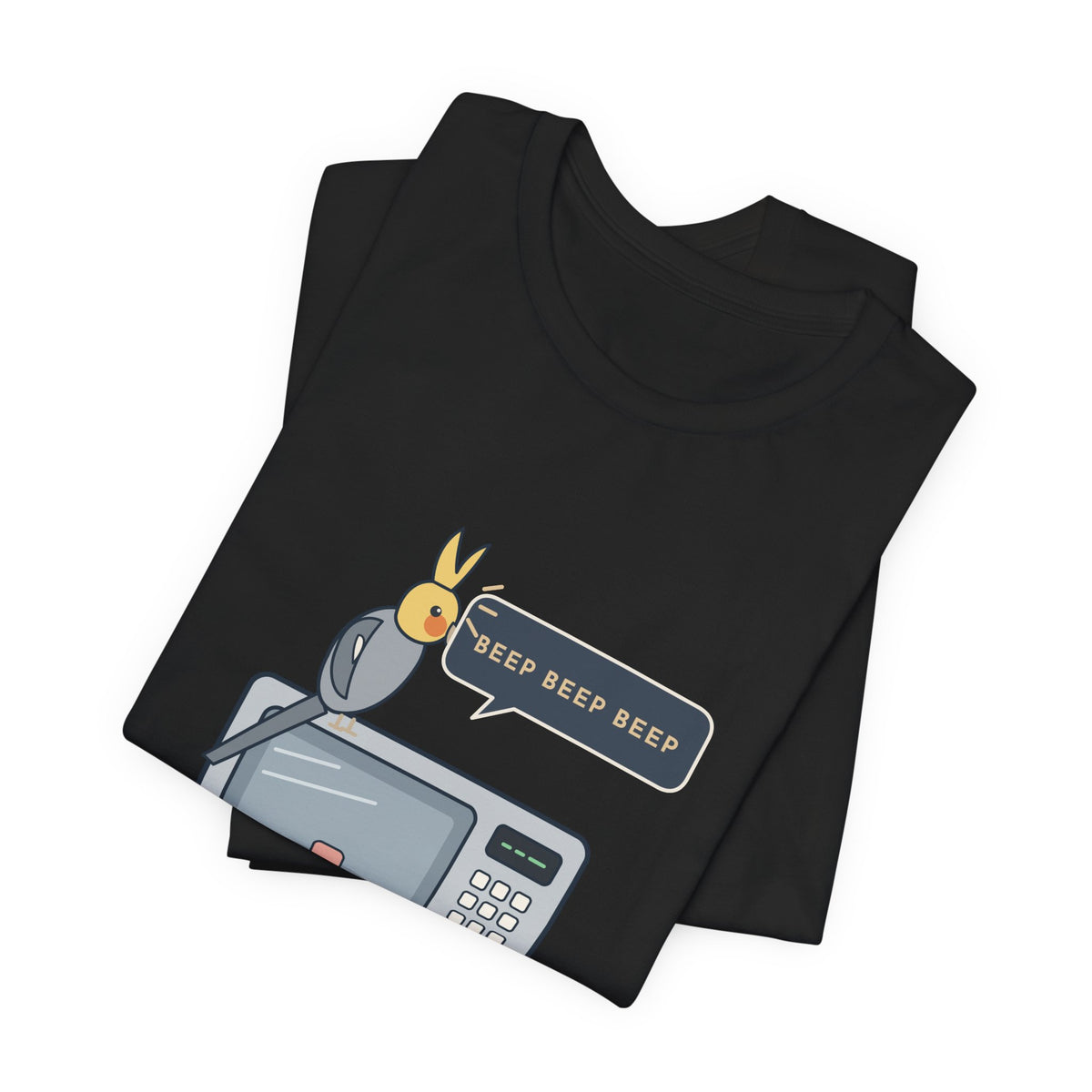 Cockatiel T-Shirt - Learned the Microwave. Ignored My Name. Parrot Owner Tee