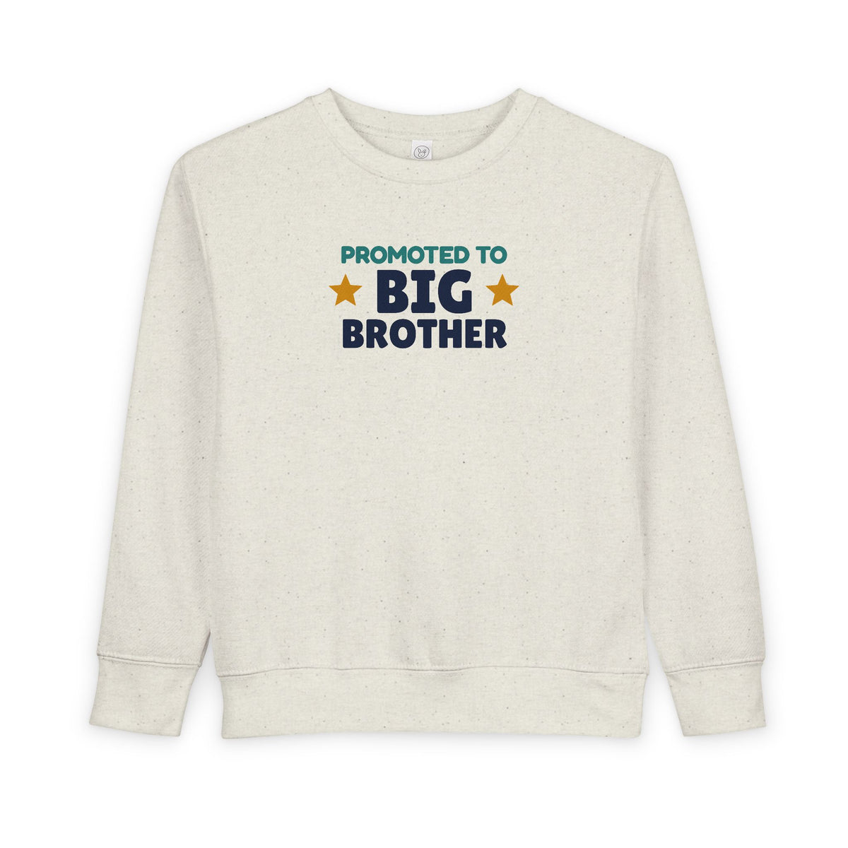 Promoted to Big Brother Toddler Sweatshirt, Sibling Reveal Crewneck