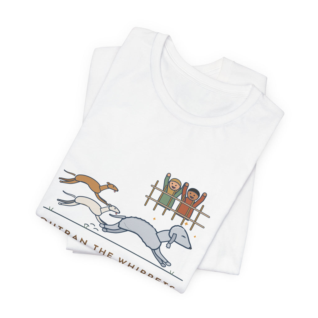 Bedlington Terrier T-Shirt - Outran the Whippets at the Dog Park, Still Fluffy