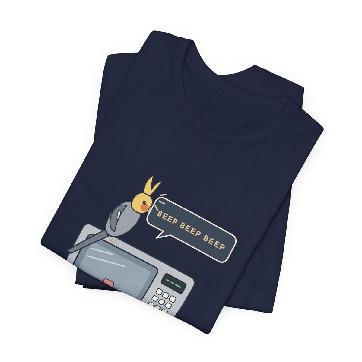 Cockatiel T-Shirt - Learned the Microwave. Ignored My Name. Parrot Owner Tee