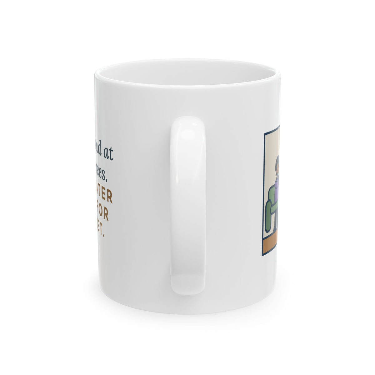 Italian Greyhound Mug, At Sixty-Five Degrees, Wore a Sweater and Asked for the Blanket, Funny Coffee Mug 11oz