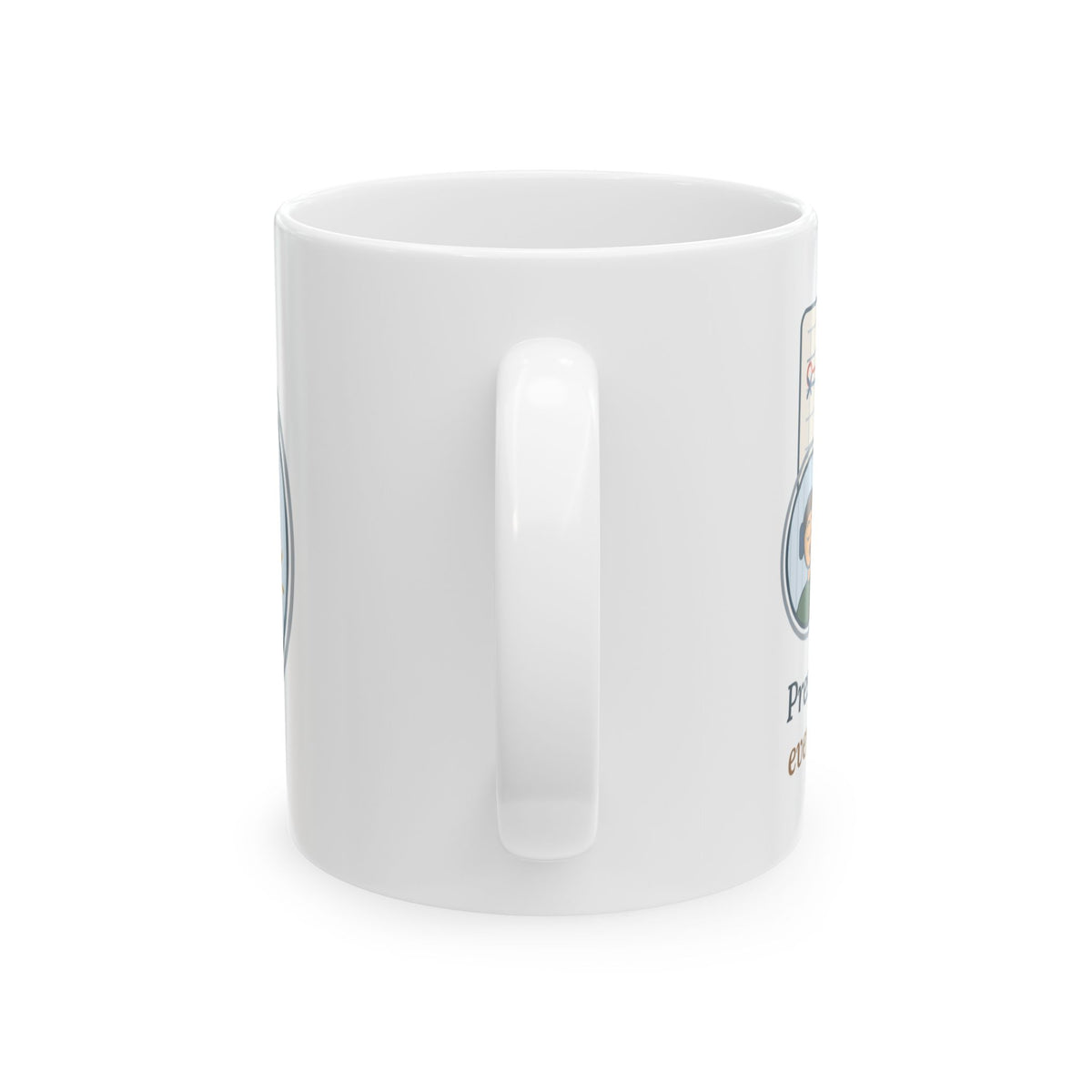 Audiologist Coffee Mug - Press the Button, Even If It's Faint Audiogram Gift Mug