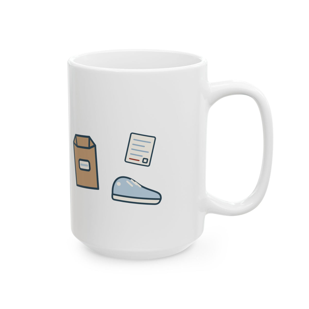 Large 15oz School Secretary Mug - The Forgotten-Lunch Table Is Full Office Staff Coffee Mug