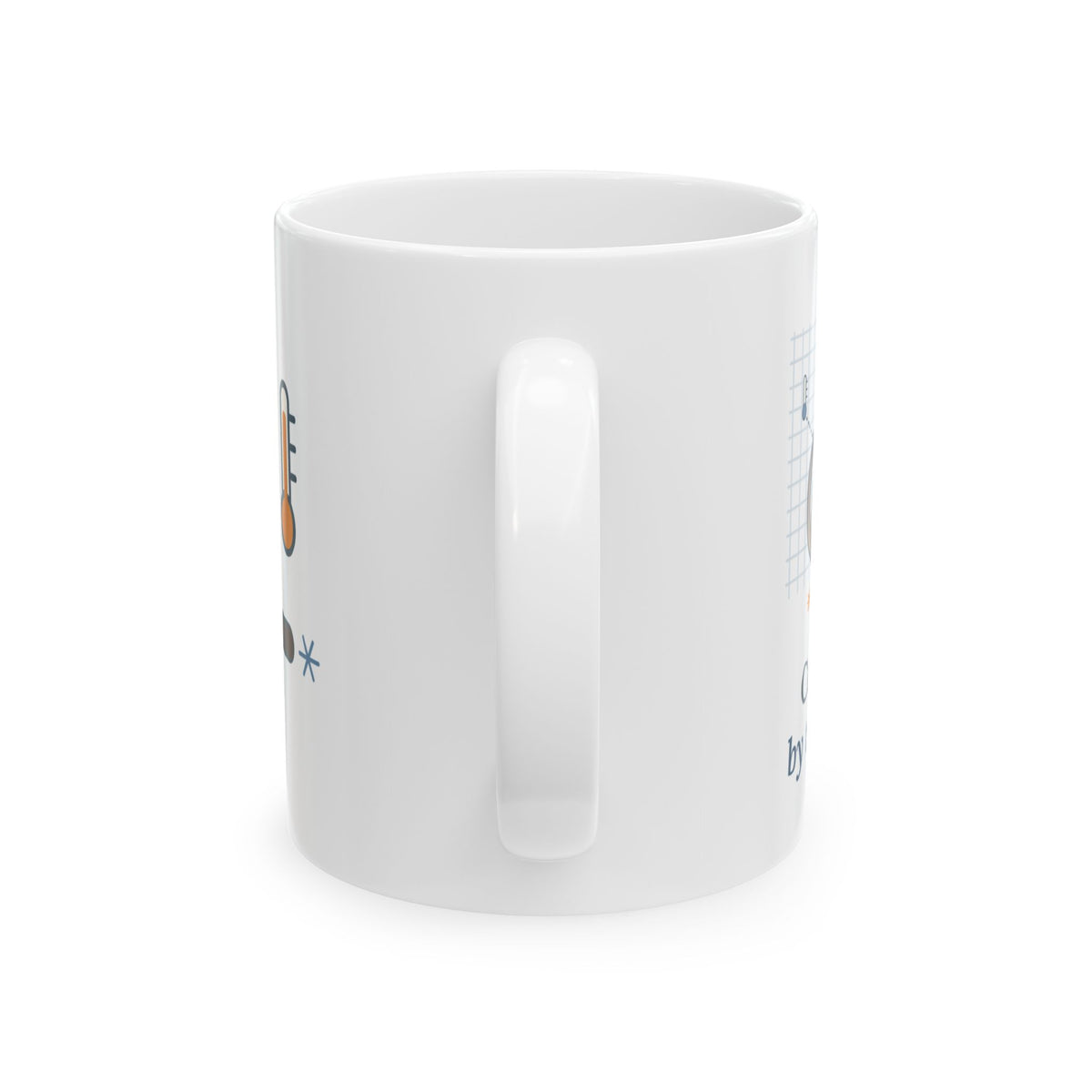 Siamese Cat Coffee Mug - Color-Coded by Temperature Science Cat Mug