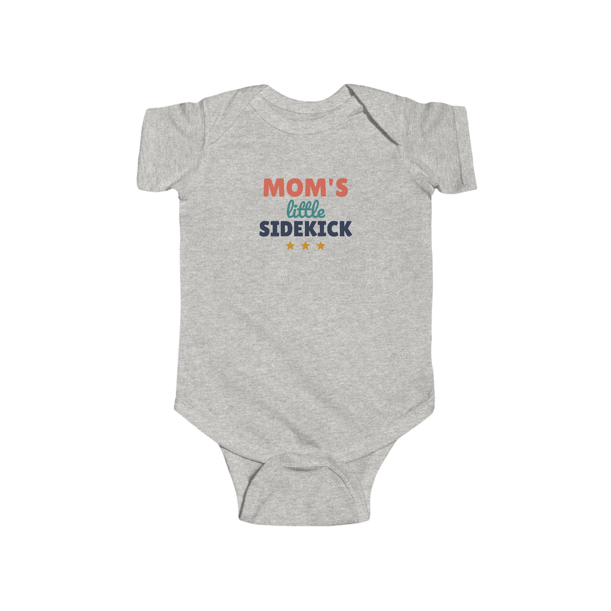 Mom's Little Sidekick Baby Bodysuit, Mama and Baby Outfit