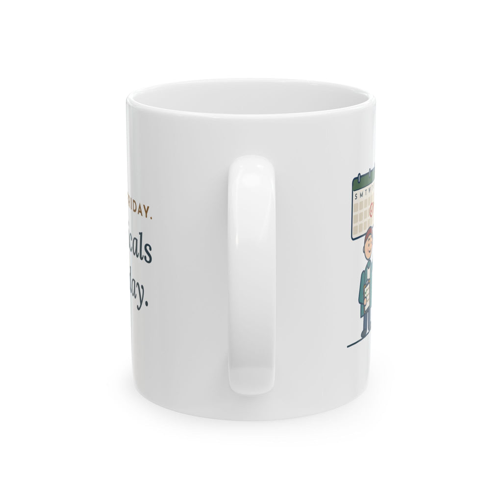Sports Medicine Clinic Nurse Coffee Mug 11oz - Season Starts Friday, Forty Physicals Due Thursday