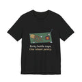 Metal Detecting T-Shirt - Forty Bottle Caps. One Wheat Penny. Funny Detectorist Tee